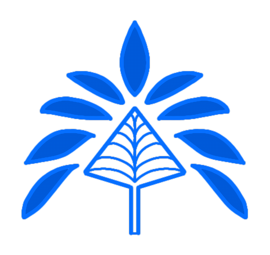Blue tree logo
