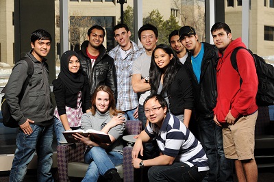 image of a group of students